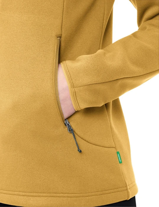 Vaude Idris Fleece Hoodie Funktionsjacke savanna (Damen)