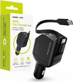 Mobile Origin Car Charger CA22 90W schwarz