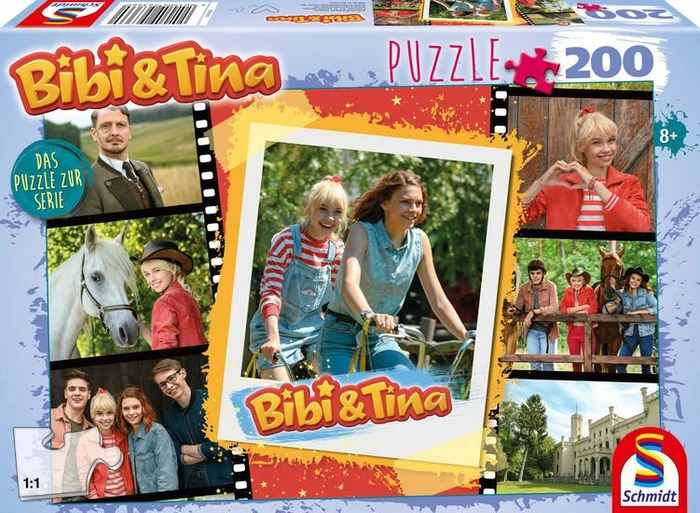 Schmidt Spiele Bibi & Tina Kinderpuzzle zur TV Serie Motiv 4