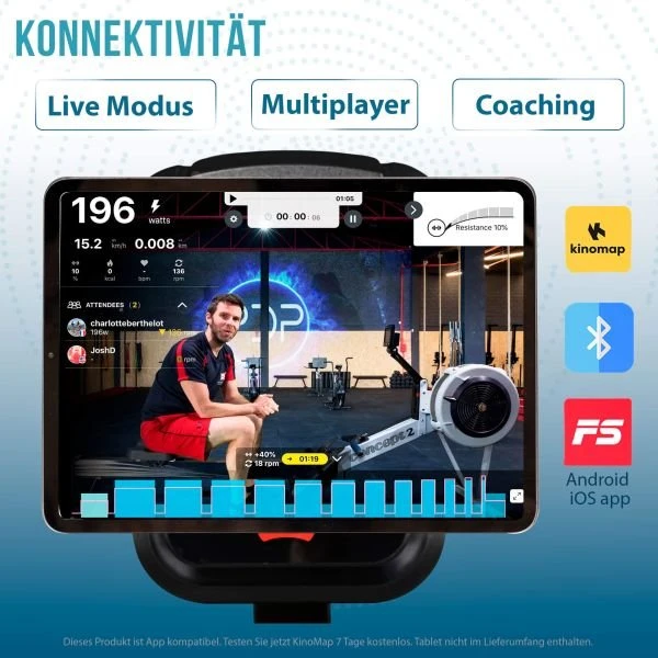 Christopeit RW 1000 Rudergerät