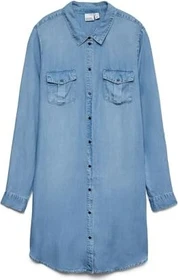 Vero Moda Sigga Kleid light blue denim (Damen)
