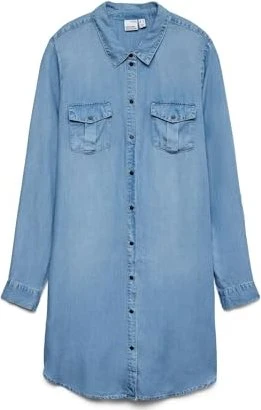 Vero Moda Sigga Kleid light blue denim (Damen)