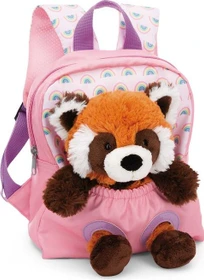 Nici Plüschtier roter Panda rosa Kindergartenrucksack