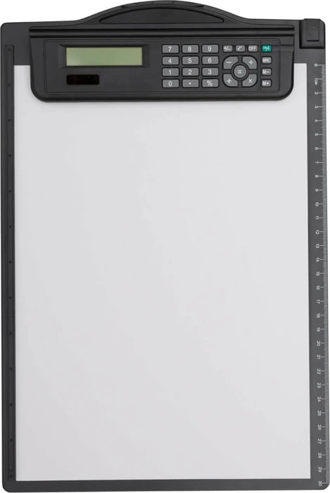 Maul Klemmbrett, A4, schwarz, inkl. Taschenrechner