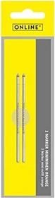 ONLINE Kugelschreiber Standardmine D M orange, 3er-Pack