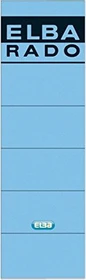 Elba Rado Ordnerrücken-Etiketten selbstklebend, 19x5.9cm, hellblau, 10 Stück