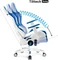 Diablo Chairs X-One 2.0 Normal Gamingstuhl, Aqua Blue, blau/weiß Vorschaubild