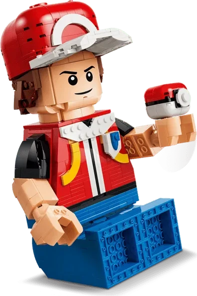 LEGO Pokémon - Rot als Große Minifigur