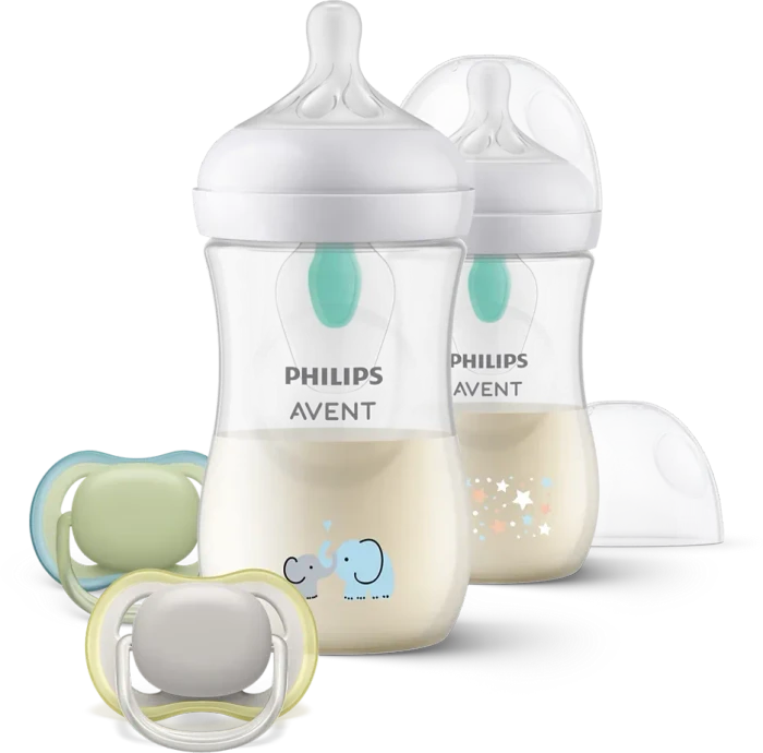 Philips Avent SCD657/12 Natural Response AirFree Ventil Starter-Set, 4-tlg.