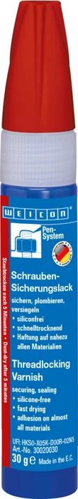 Weicon Schrauben-Sicherungslack rot, 30g