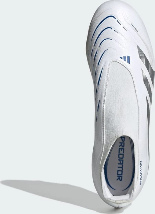 adidas Predator League Laceless MG cloud white/silver metallic/bright royal