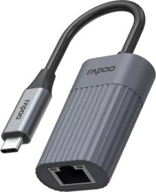 Rapoo UCA-1016 Gigabit LAN-Adapter, 1x USB-C 3.0 [Stecker] (12445 / 00226495)