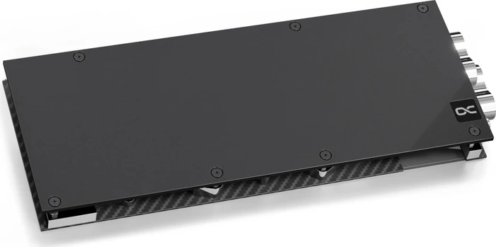 Alphacool ES GPX-N RTX 3080/3090 Reference Copper/Carbon mit Backplate, Reference, schwarz