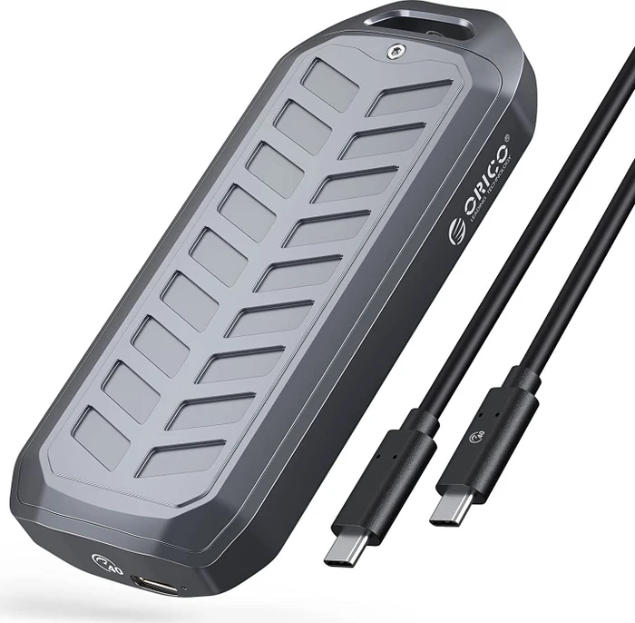 Orico M.2 SSD Enclosure, grau, USB4