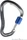 Wild Country Ascent HMS Schraubkarabiner gunmetal/blue (40-ASCENTHMS)
