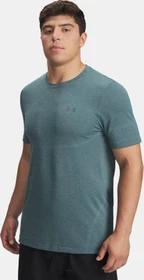 Under Armour Vanish Elite Seamless Funktionsshirt kurzarm jasper blue/iridescent (Herren)