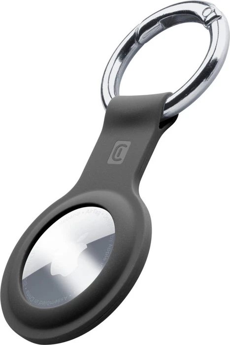 Cellularline Key Ring für Apple AirTag schwarz