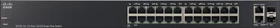 Cisco SF220 Rackmount Smart Switch, 24x RJ-45, 2x RJ-45/SFP (SF220-24-K9)