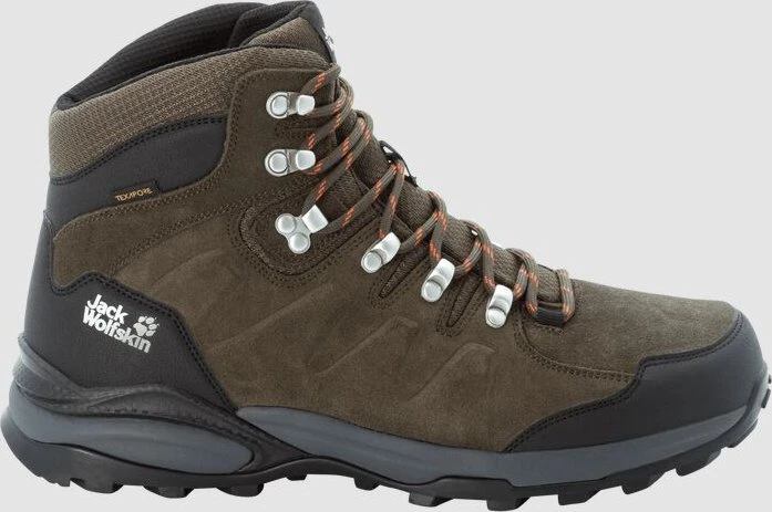 Jack Wolfskin Refugio Texapore Mid khaki/phantom (Herren)