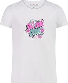 CMP Print Funktionsshirt kurzarm bianco (Junior)