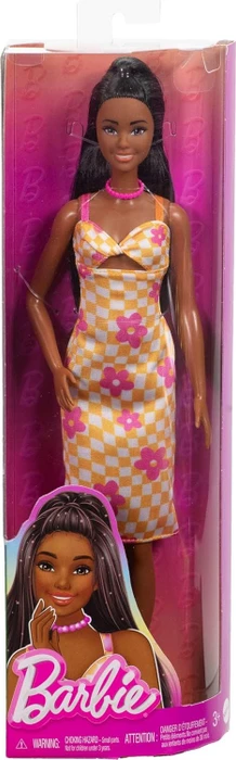 Mattel Barbie - Fashionistas Blumen-Midi-Karokleid