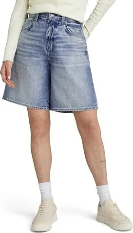 G-Star Barrel Loose Shorts Jeans faded denali blue (Damen)