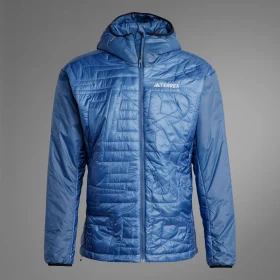 adidas Terrex Xperior Varilite Primaloft Hooded Funktionsjacke wonder steel (Herren)