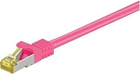 goobay Patchkabel, Cat7/Cat6a, S/FTP, RJ-45/RJ-45, 30m, rosa