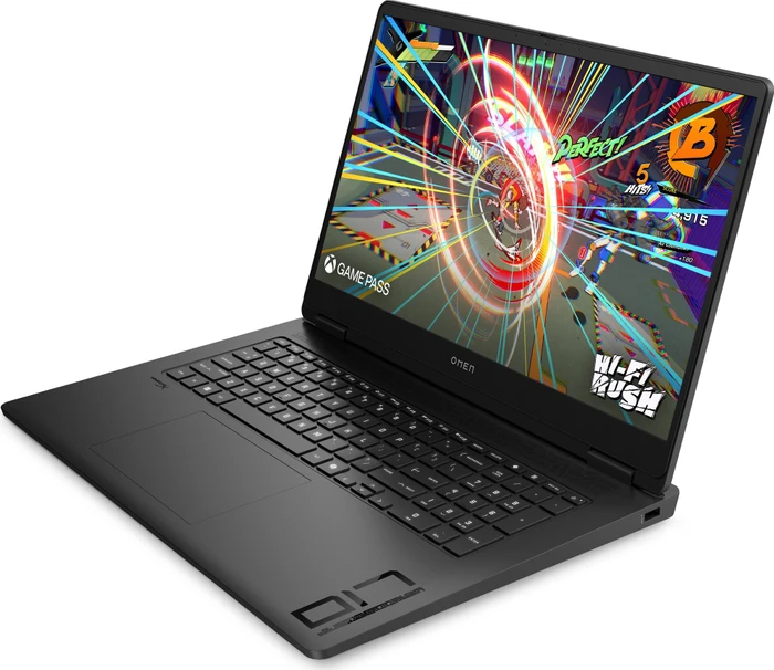 HP OMEN Gaming Laptop 17-db0179ng, Shadow Black, Ryzen 7 8845HS, 16GB RAM, 1TB SSD, GeForce RTX 4070, DE