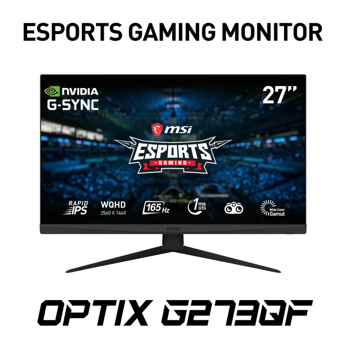 MSI Optix G273QF, 27"