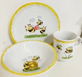 Seltmann Weiden Compact Fleißige Bienen Kinderservice, 3-tlg.