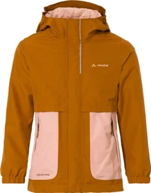 Vaude Campfire 3in1 Girls Funktionsjacke silt brown/rose (Junior)
