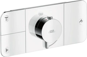 Hansgrohe Axor One Thermostat mit 3 Ventilen brushed brass