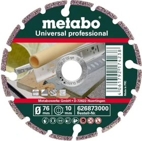Metabo Professional UP Diamanttrennscheibe, 76x1.2x10mm, 1 Stück