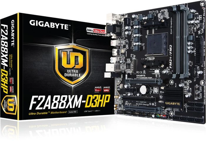 GIGABYTE GA-F2A88XM-D3HP (AMD FM2+)