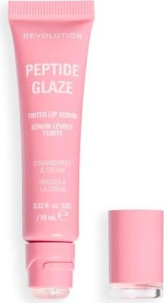 Revolution Beauty Peptide Glaze Tinted Lip Serum strawberries & cream, 10ml