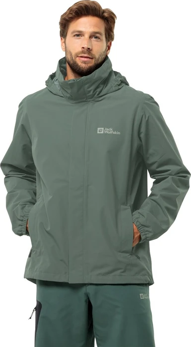Jack Wolfskin Stormy Point 2L Funktionsjacke hedge green (Herren)
