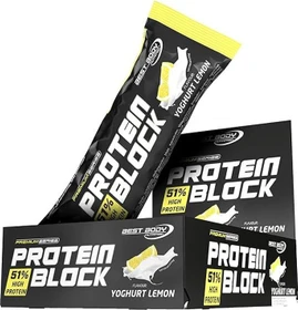 Best Body Nutrition Hardcore Protein Block Joghurt/Lemon (15x 90g)