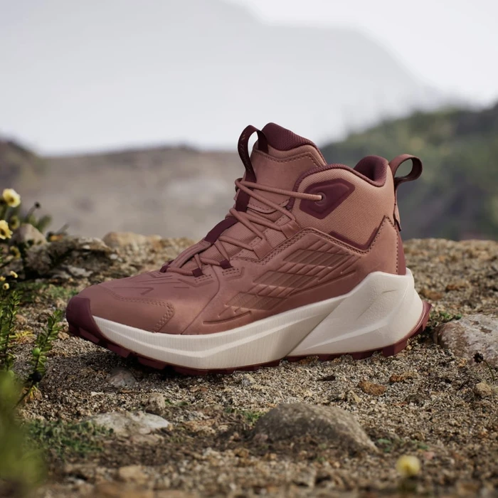 adidas Terrex Trailmaker 2.0 Mid Leather warm clay/Quiet Crimson (Damen)