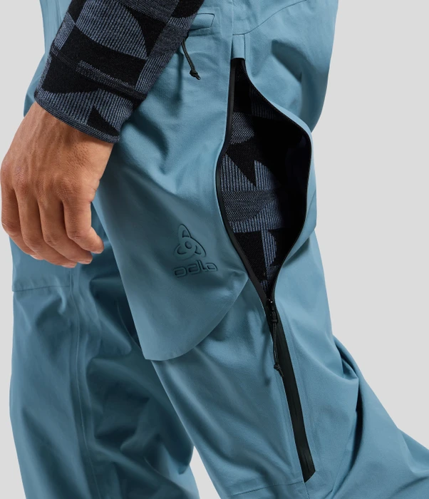 Odlo X-Alp 3L Hardshell Skihose lang provincial blue (Herren)