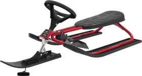 Stiga Snowracer Iconic Schlitten rot/schwarz