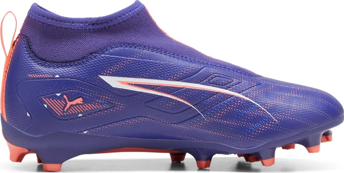 Puma Ultra 5 Match+ Laceless FG/AG lapis lazuli/puma white/sunset glow