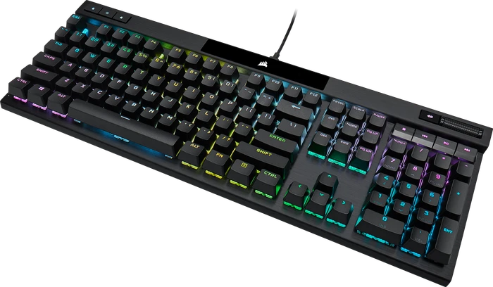 Corsair Gaming K70 RGB PRO, MX SPEED RGB Silver, USB, DE