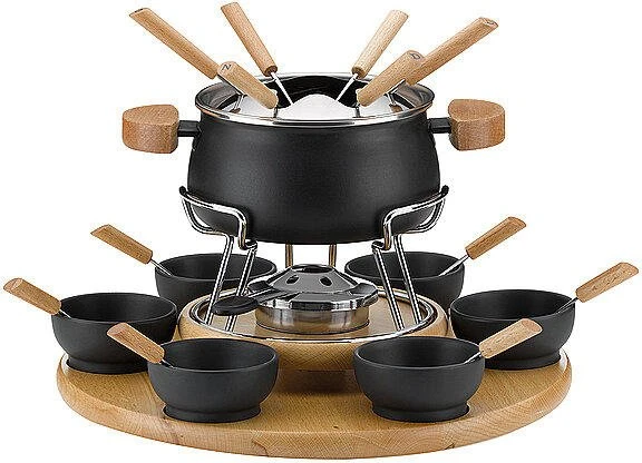 Kela Natura Fondue Karussel Set, 23-tlg.
