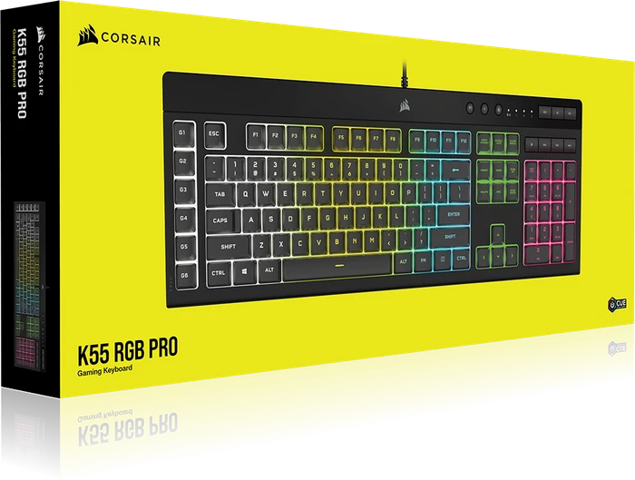 Corsair Gaming K55 RGB PRO, USB, PT