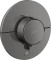 Hansgrohe Axor ShowerSelect ID rund Thermostat für 1 Verbraucher und einen zusätzlichen Abgang polished black chrome Vorschaubild