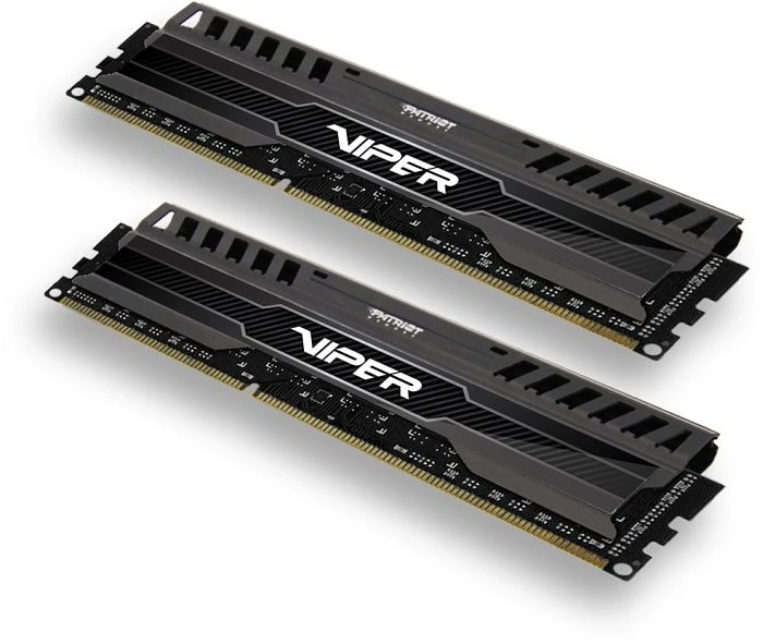 Patriot Viper 3 schwarz UDIMM 16GB Kit, DDR3-1866, CL10-11-10-30