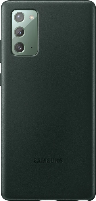 Samsung Leather Cover für Galaxy Note 20 green