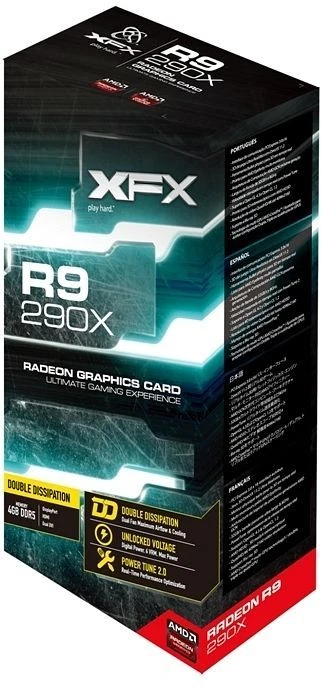 XFX Radeon R9 290X DD, 4GB GDDR5, 2x DVI, HDMI, DP