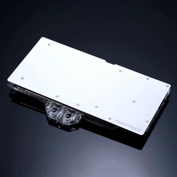 Phanteks Glacier G40 MSI, RTX 4090 Suprim & Gaming weiß, mit Backplate